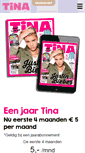 Mobile Screenshot of abonnement.tina.nl